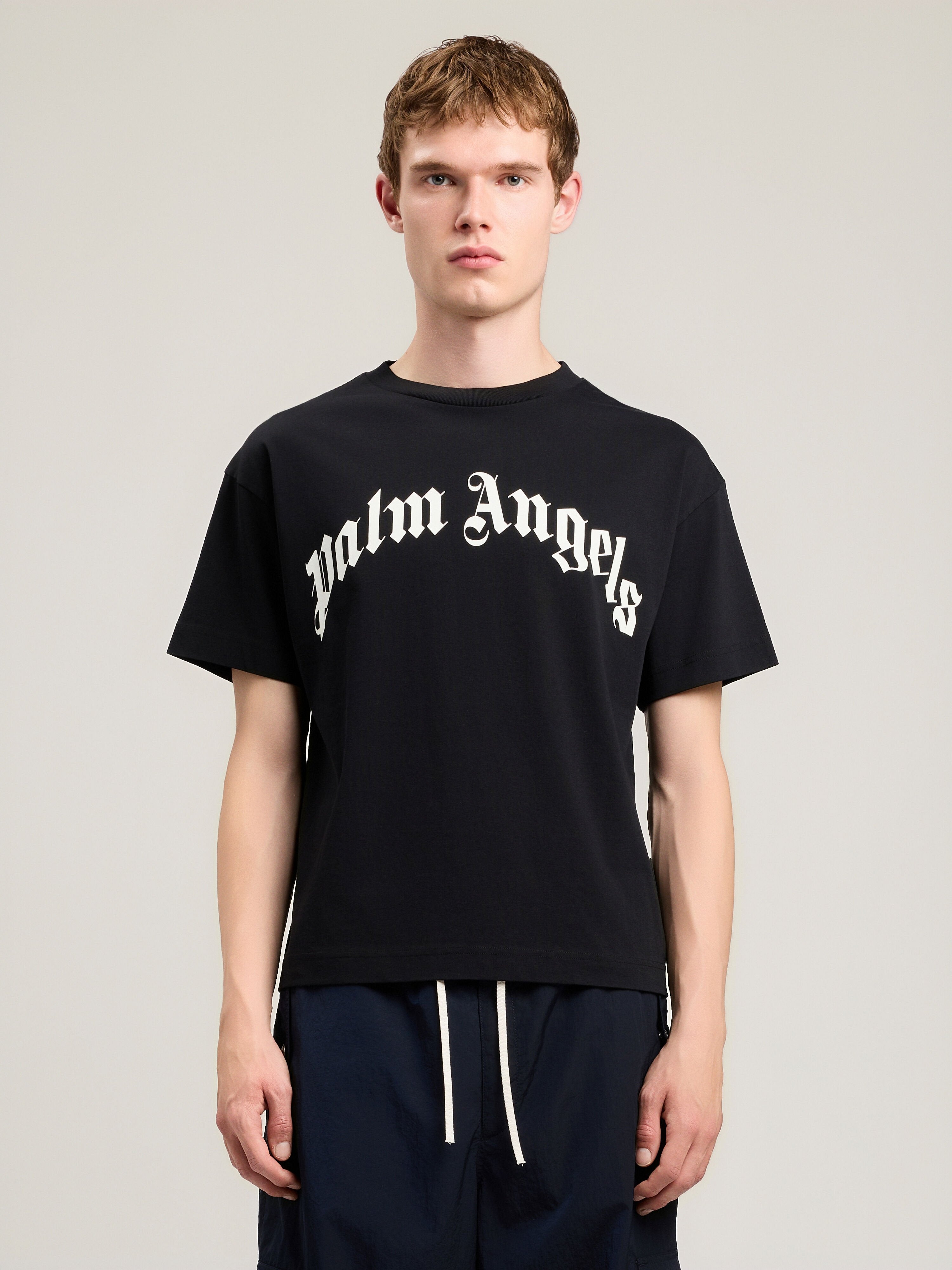 Curved Logo T-Shirt