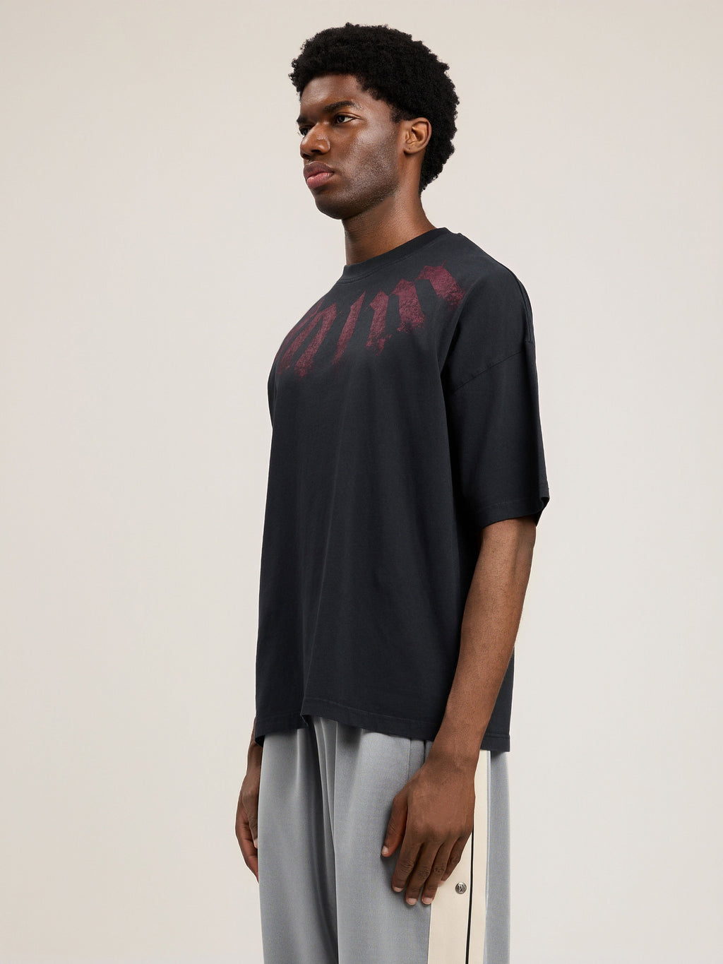 Big Neck Logo Loose T-Shirt