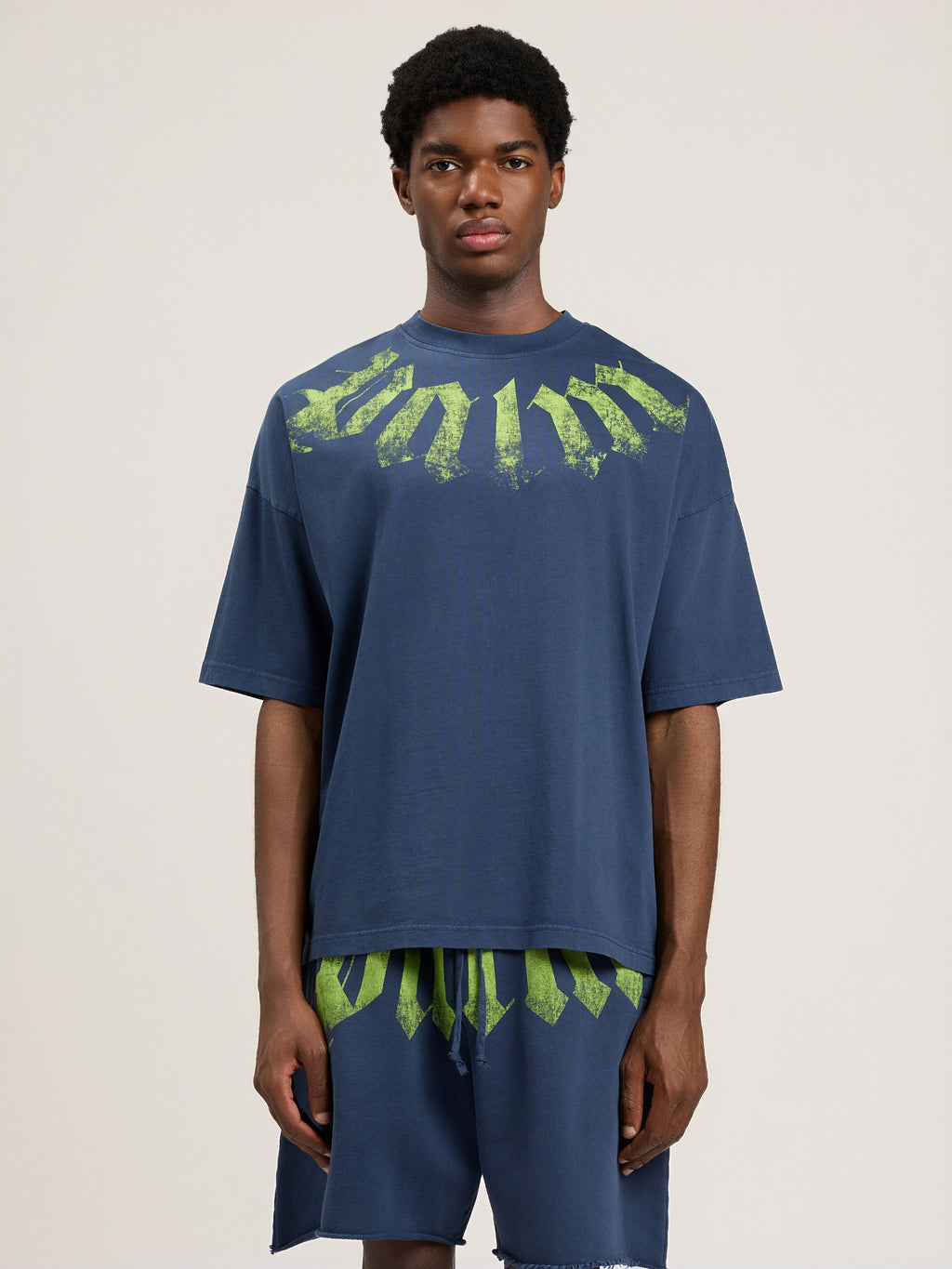 Big Neck Logo Loose T-Shirt