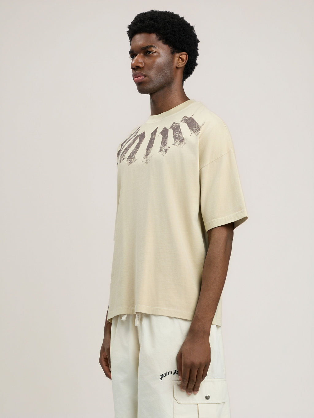 Big Neck Logo Loose T-Shirt