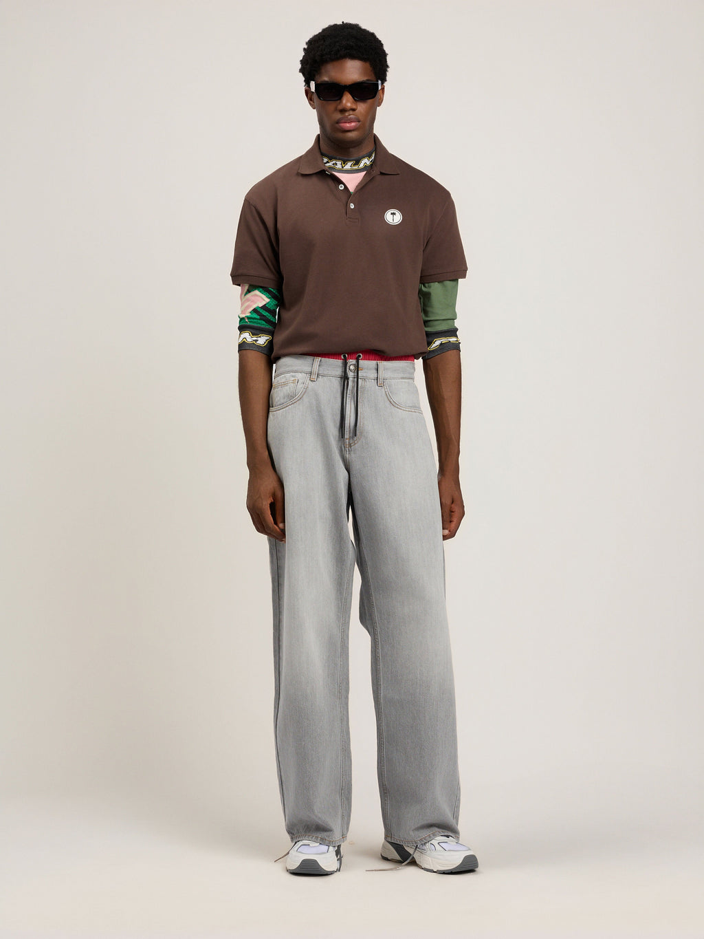 Racing Loose Long-Sleeved T-Shirt