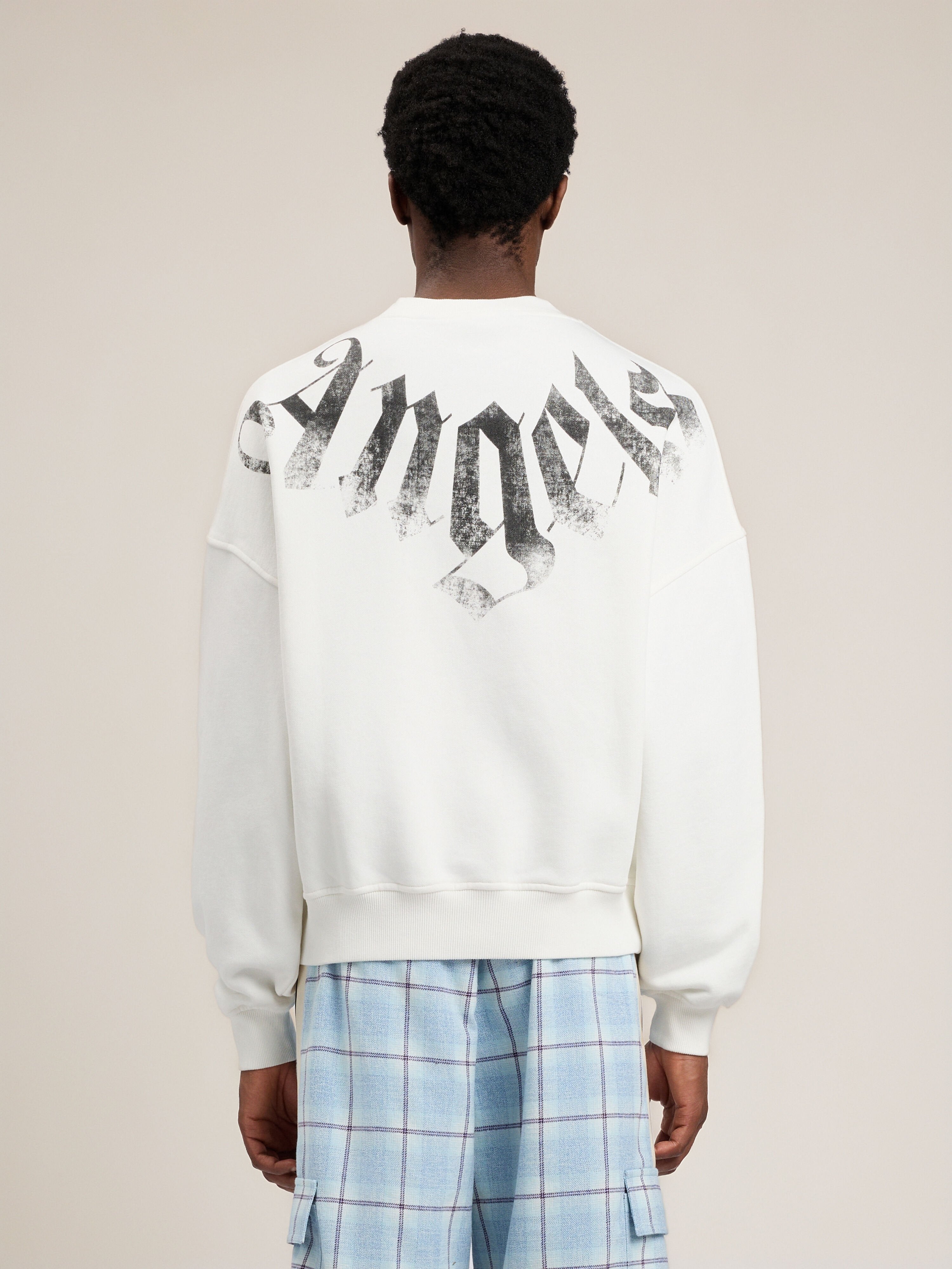 Big Neck Logo Loose Sweatshirt