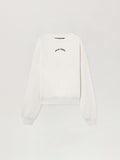 Back Curved Logo Loose Sweatshirt