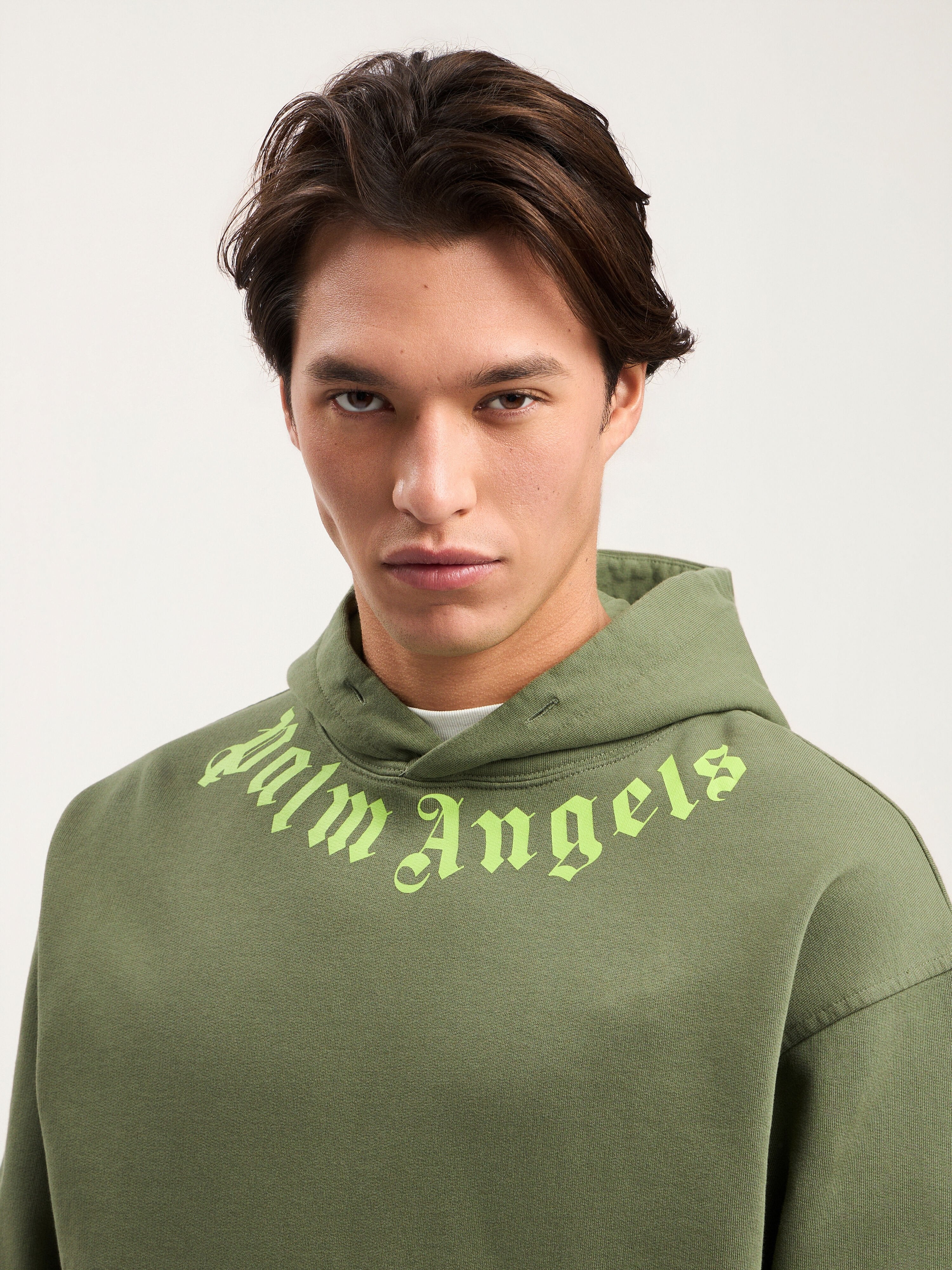 Neck Logo Hoodie