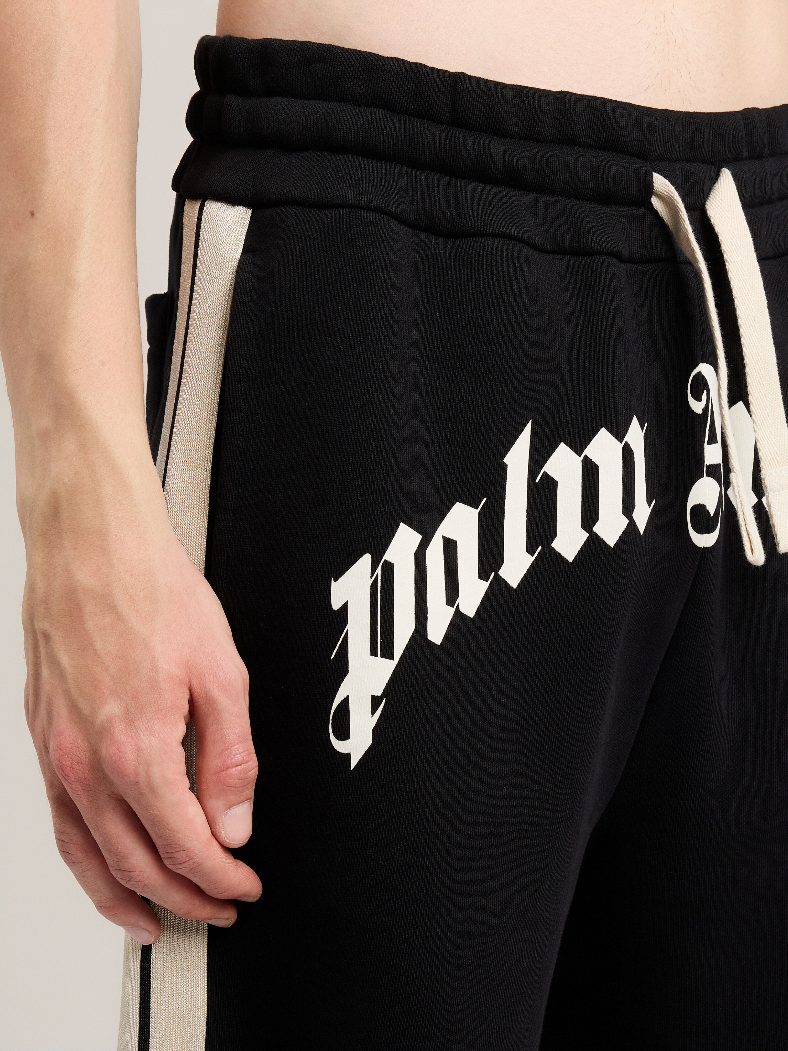 Curved Logo Track Sweatshorts